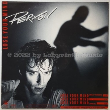 Perxon - Lose Your Mind • 12" Vinyl Maxi - Labyrinth Music