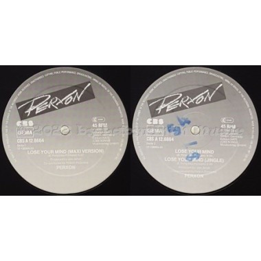 Perxon - Lose Your Mind • 12" Vinyl Maxi - Labyrinth Music