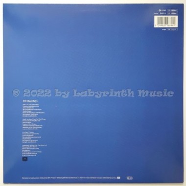 Pet Shop Boys - It's A Sin • 12" Vinyl Maxi • NM - Labyrinth Music