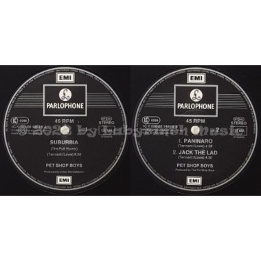 Pet Shop Boys - Suburbia • 12" Vinyl Maxi • NM - Labyrinth Music