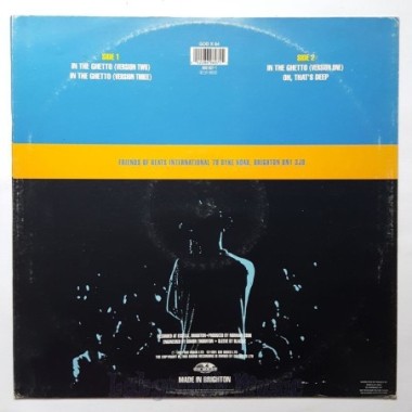 Beats International - In The Ghetto • 12" Vinyl Maxi - Labyrinth Music