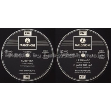 Pet Shop Boys - Suburbia • 12" Vinyl Maxi • MINT - Labyrinth Music