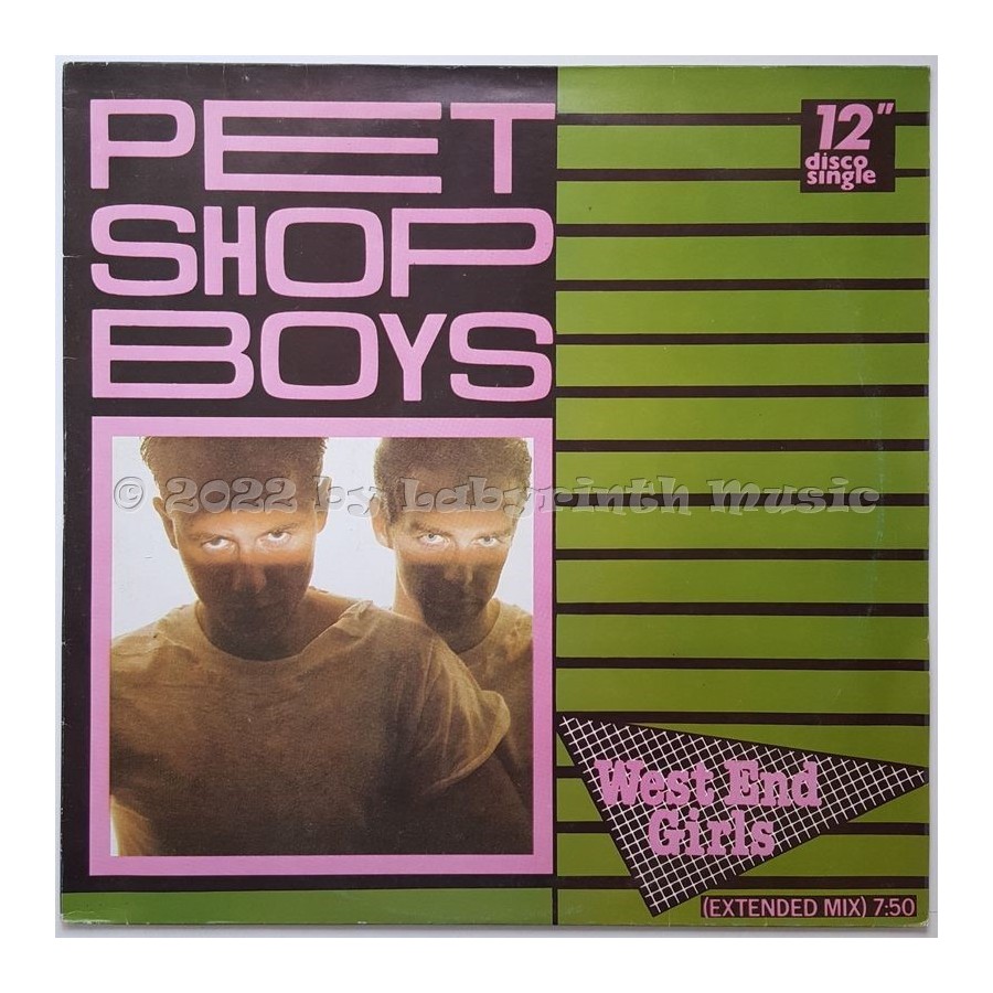 Pet Shop Boys - West End Girls • 12" Vinyl Maxi • EX - Labyrinth Music