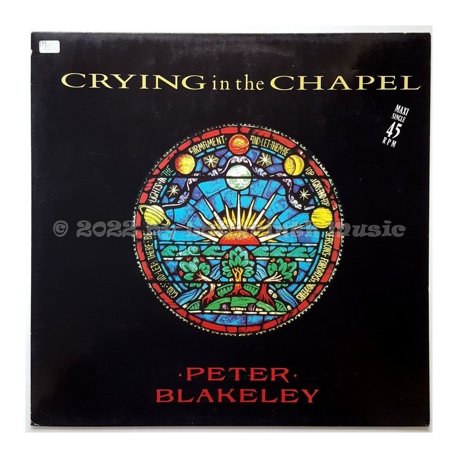 Peter Blakeley - Crying In The Chapel • 12" Vinyl Maxi • EX - Labyrinth Music