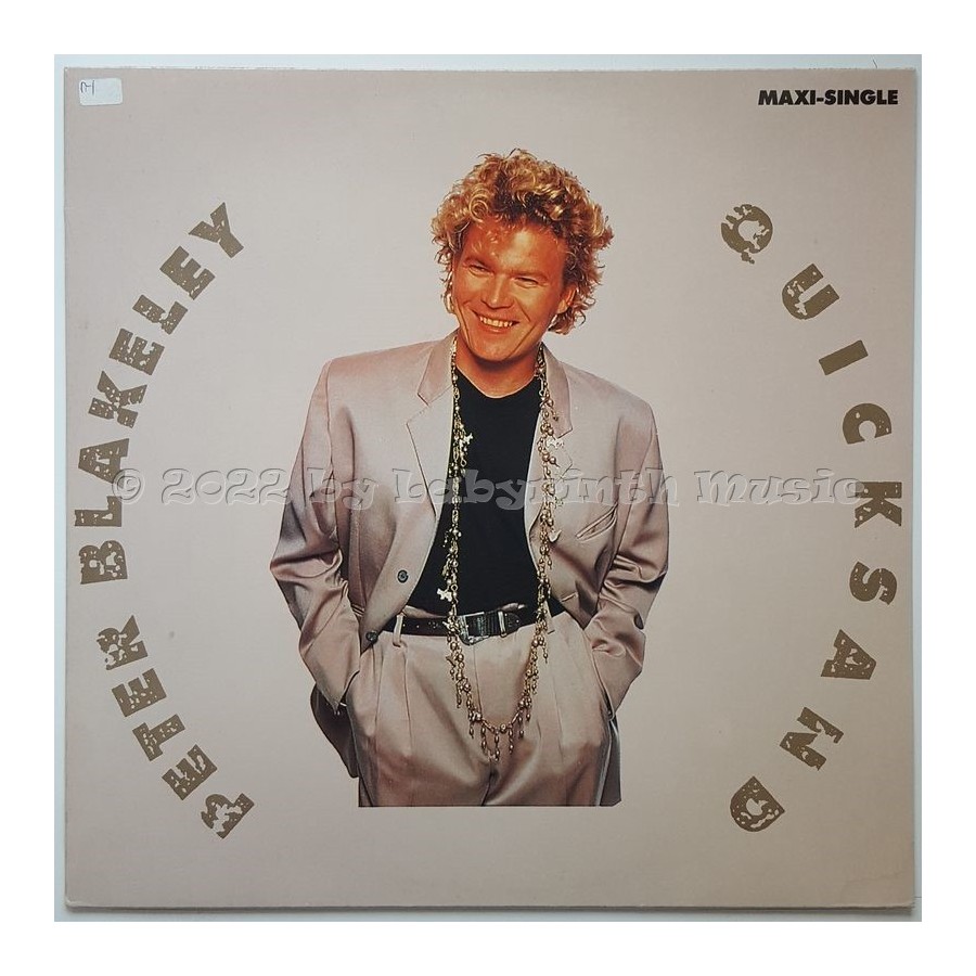 Peter Blakeley - Quicksand • 12" Vinyl Maxi • MINT - Labyrinth Music