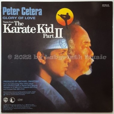 Peter Cetera - Glory Of Love • 12" Vinyl Maxi - Labyrinth Music