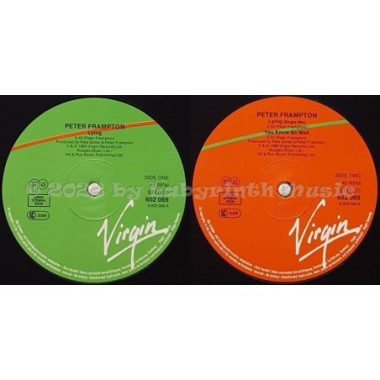 Peter Frampton - Lying • 12" Vinyl Maxi • MINT - Labyrinth Music