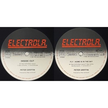 Peter Griffin - Inside Out • 12" Vinyl Maxi - Labyrinth Music