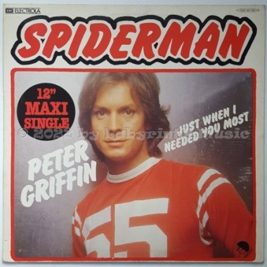 Peter Griffin - Spiderman • 12" Vinyl Maxi - Labyrinth Music