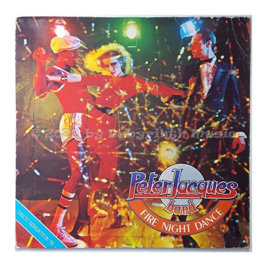 Peter Jacques Band - Fire Night Dance • 12" Vinyl LP - Labyrinth Music