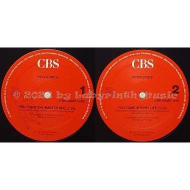 Peter Price - Feel Emotion • 12" Vinyl Maxi • EX - Labyrinth Music