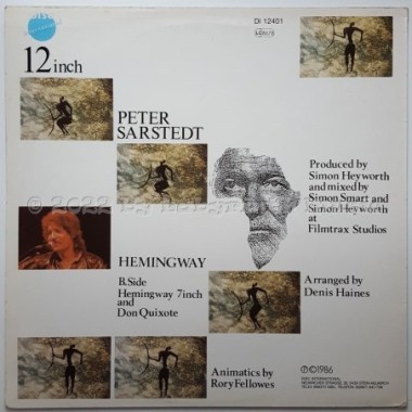 Peter Sarstedt - Hemingway • 12" Vinyl Maxi • EX - Labyrinth Music