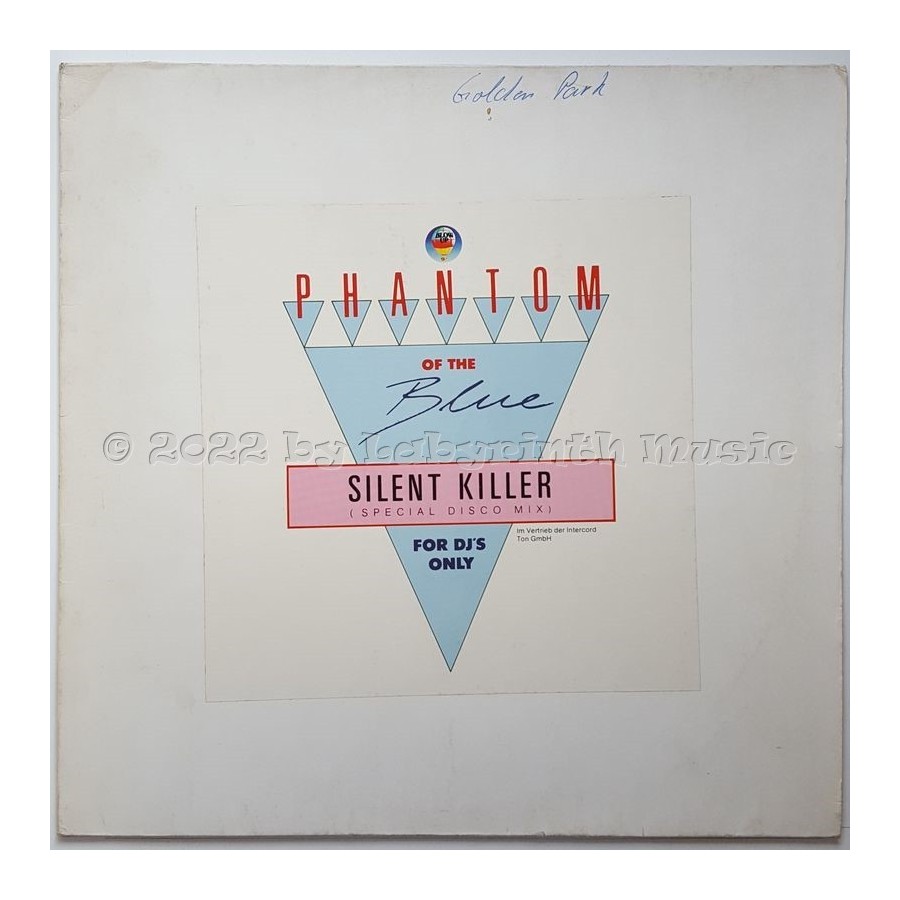 Phantom Of The Blue - Silent Killer • 12" Vinyl Maxi - Labyrinth Music