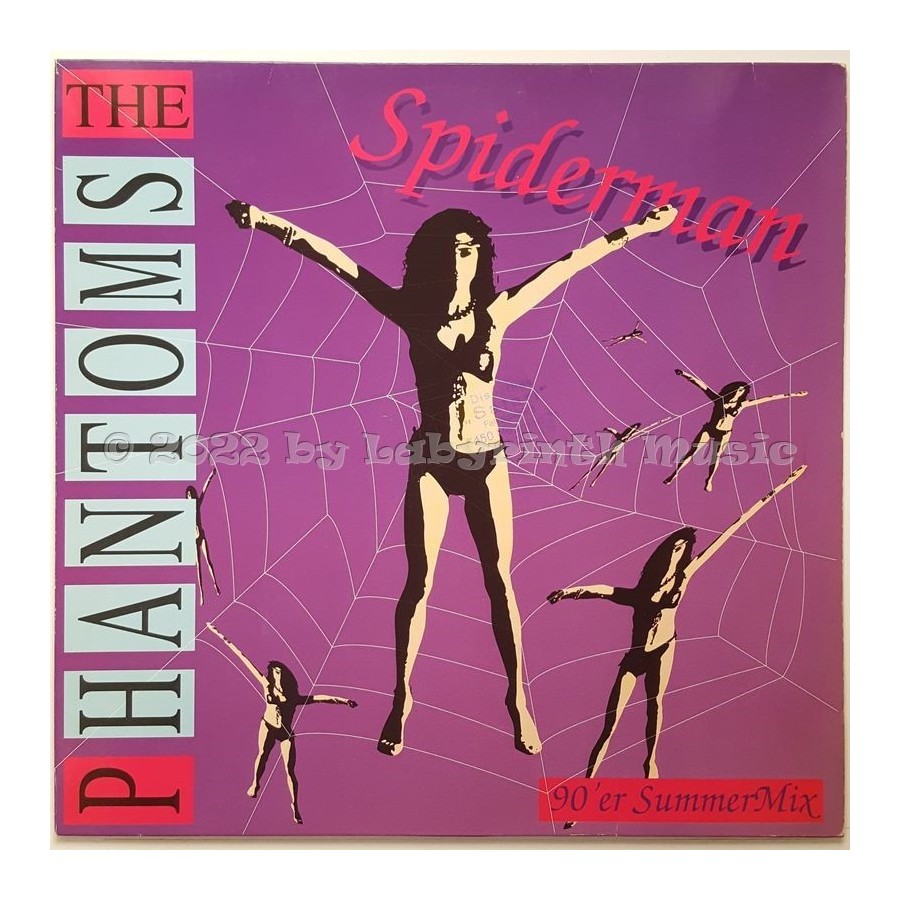 The Phantoms - Spiderman • 12" Vinyl Maxi - Labyrinth Music