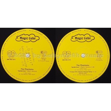 The Phantoms - Spiderman • 12" Vinyl Maxi - Labyrinth Music