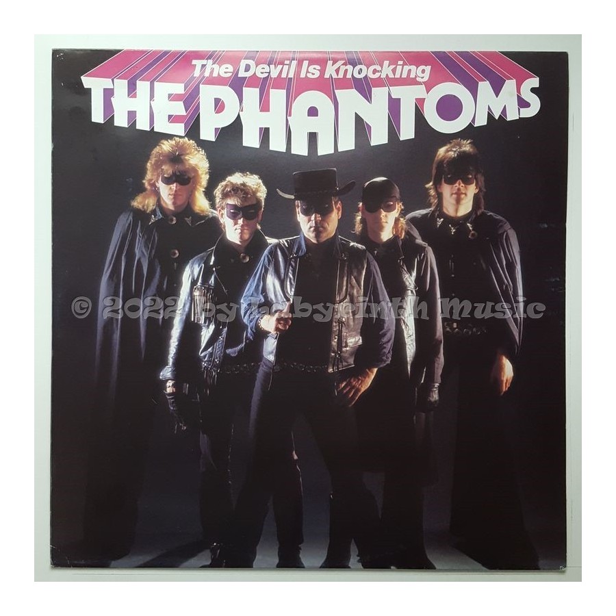 The Phantoms - The Devil Is Knocking • 12" Vinyl Maxi • EX - Labyrinth Music