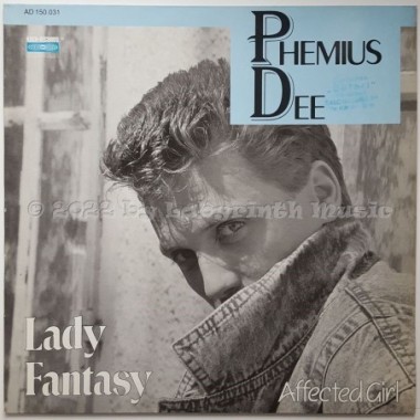 Phemius Dee - Lady Fantasy • 12" Vinyl Maxi • NM - Labyrinth Music