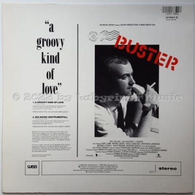 Phil Collins - A Groovy Kind Of Love • 12" Vinyl Maxi • MINT - Labyrinth Music