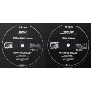 Beautiful Ballet - Energy • 12" Vinyl Maxi • NM - Labyrinth Music