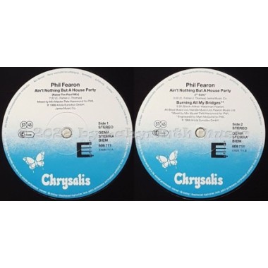 Phil Fearon - Ain't Nothing But A House Party • 12" Vinyl Maxi • MINT - Labyrinth Music