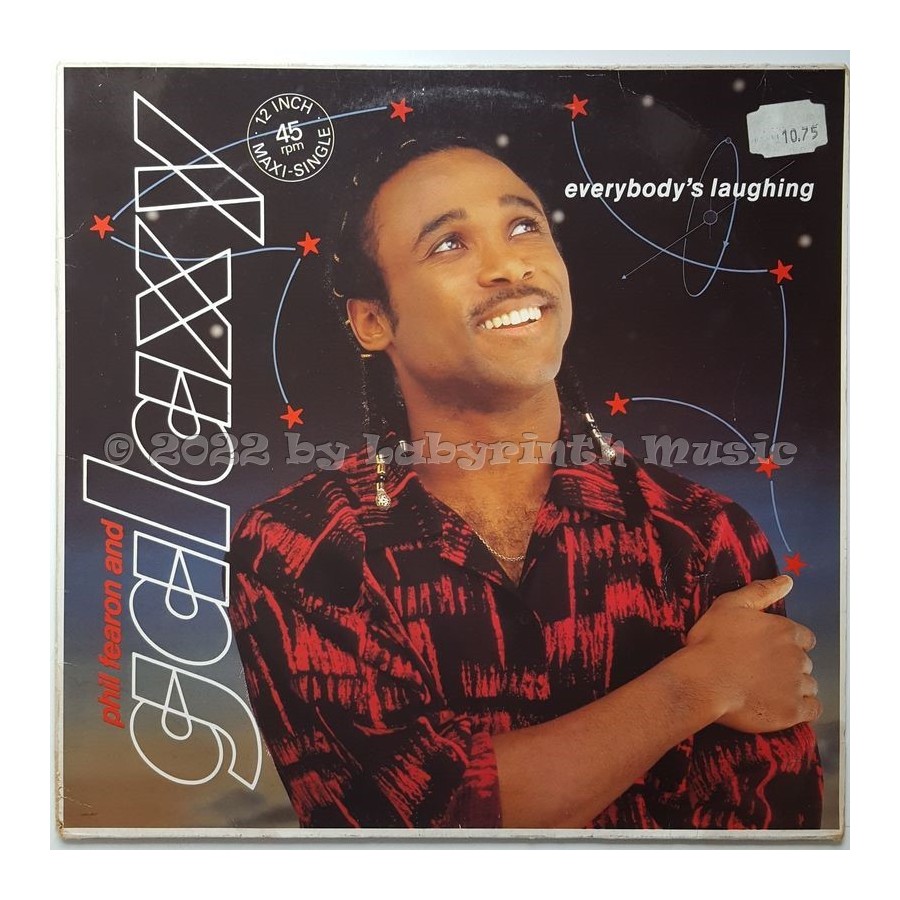 Phil Fearon & Galaxy - Everybody's Laughing • 12" Vinyl Maxi - Labyrinth Music