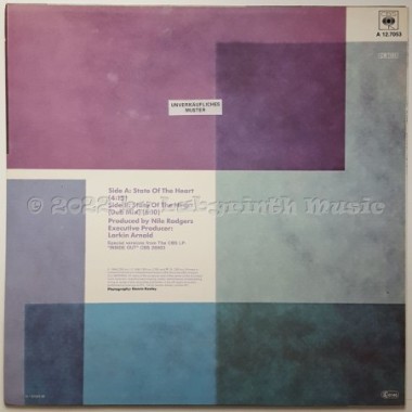 Philip Bailey - State Of The Heart • 12" Vinyl Maxi • MINT - Labyrinth Music