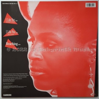 Phyllis Nelson - I Like You • 12" Vinyl Maxi - Labyrinth Music