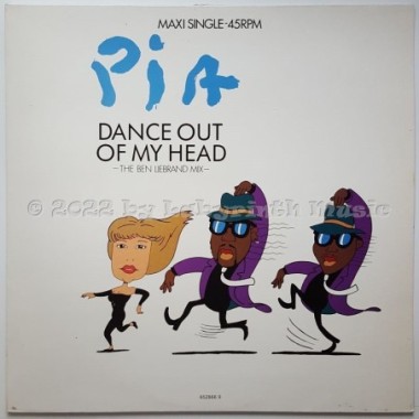 Pia Zadora - Dance Out Of My Head • 12" Vinyl Maxi • MINT - Labyrinth Music