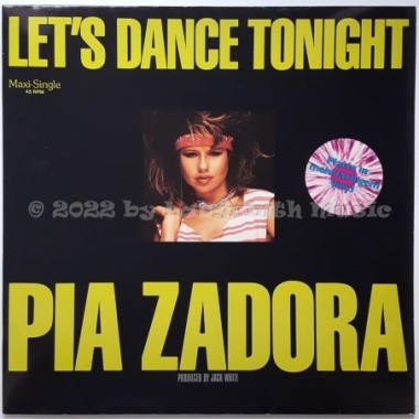 Pia Zadora - Let's Dance Tonight • 12" Vinyl Maxi • EX - Labyrinth Music
