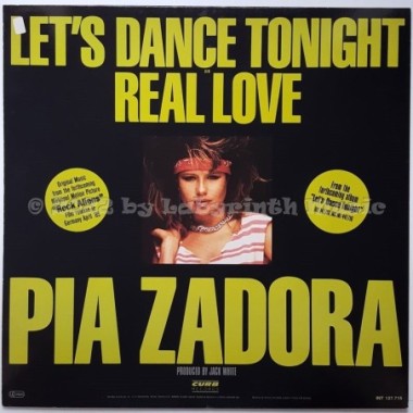 Pia Zadora - Let's Dance Tonight • 12" Vinyl Maxi • EX - Labyrinth Music