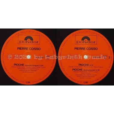 Pierre Cosso - Pioche • 12" Vinyl Maxi • EX - Labyrinth Music