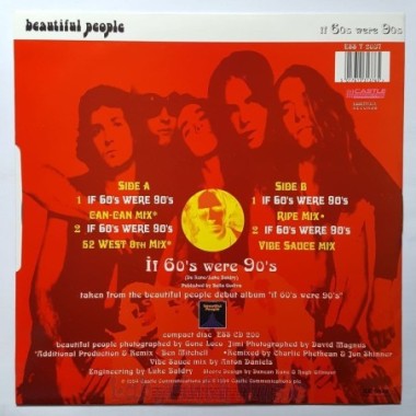 Beautiful People - If 60's Were 90's • 12" Vinyl Maxi • EX - Labyrinth Music