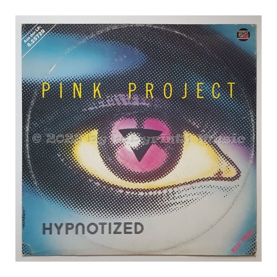 Pink Project - Hypnotized • 12" Vinyl Maxi - Labyrinth Music