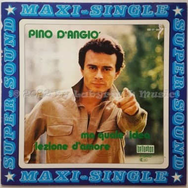 Pino D'Angio' - Ma Quale Idea • 12" Vinyl Maxi • EX - Labyrinth Music