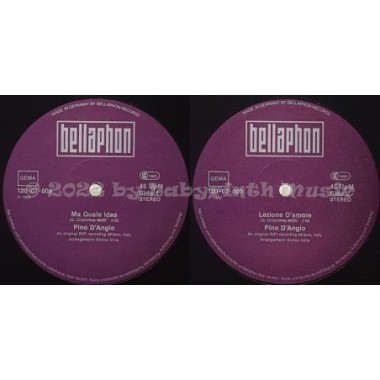 Pino D'Angio' - Ma Quale Idea • 12" Vinyl Maxi • EX - Labyrinth Music