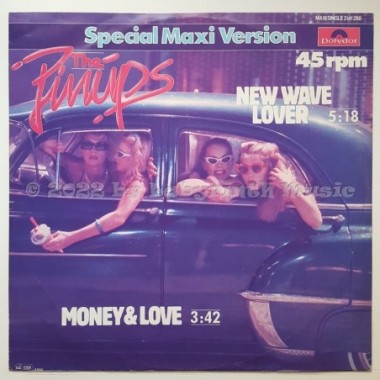 The Pinups - New Wave Lover • 12" Vinyl Maxi - Labyrinth Music