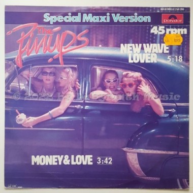 The Pinups - New Wave Lover • 12" Vinyl Maxi - Labyrinth Music