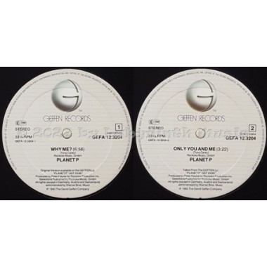 Planet P Project - Why Me? • 12" Vinyl Maxi - Labyrinth Music
