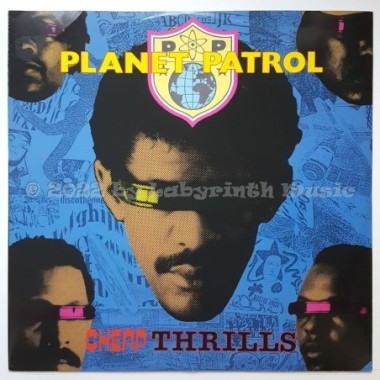 Planet Patrol - Cheap Thrills • 12" Vinyl Maxi • NM - Labyrinth Music
