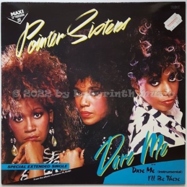 Pointer Sisters - Dare Me • 12" Vinyl Maxi • EX - Labyrinth Music
