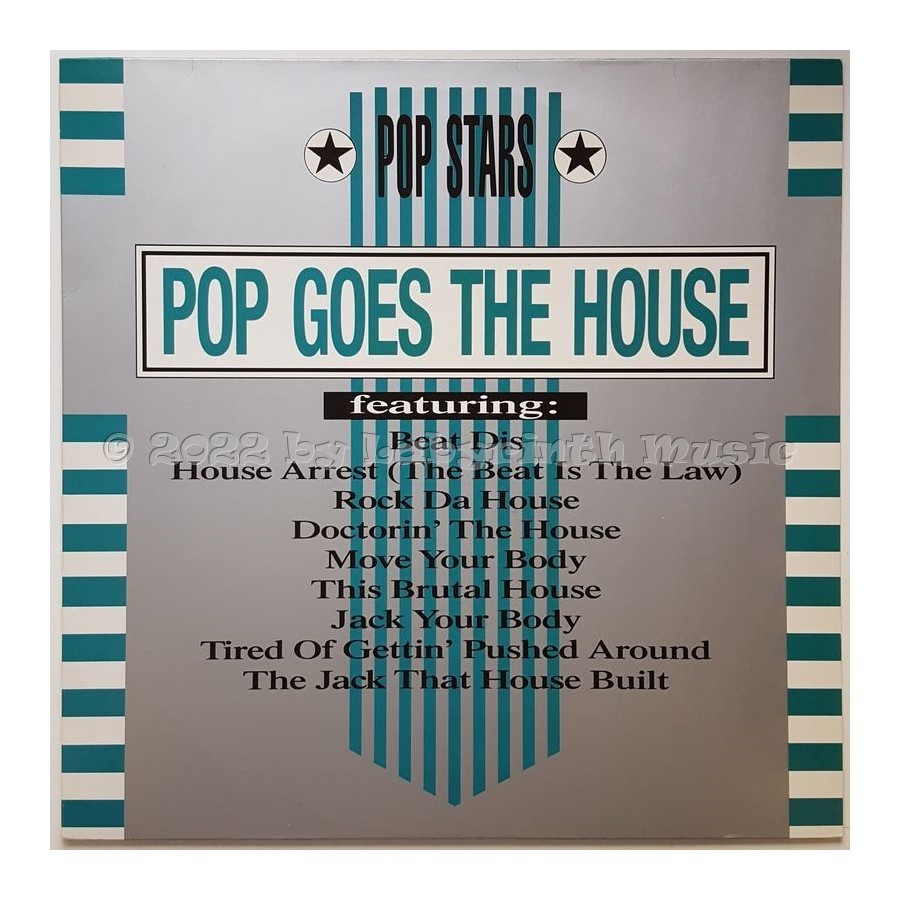 Pop Stars - Pop Goes The House • 12" Vinyl Maxi • MINT - Labyrinth Music