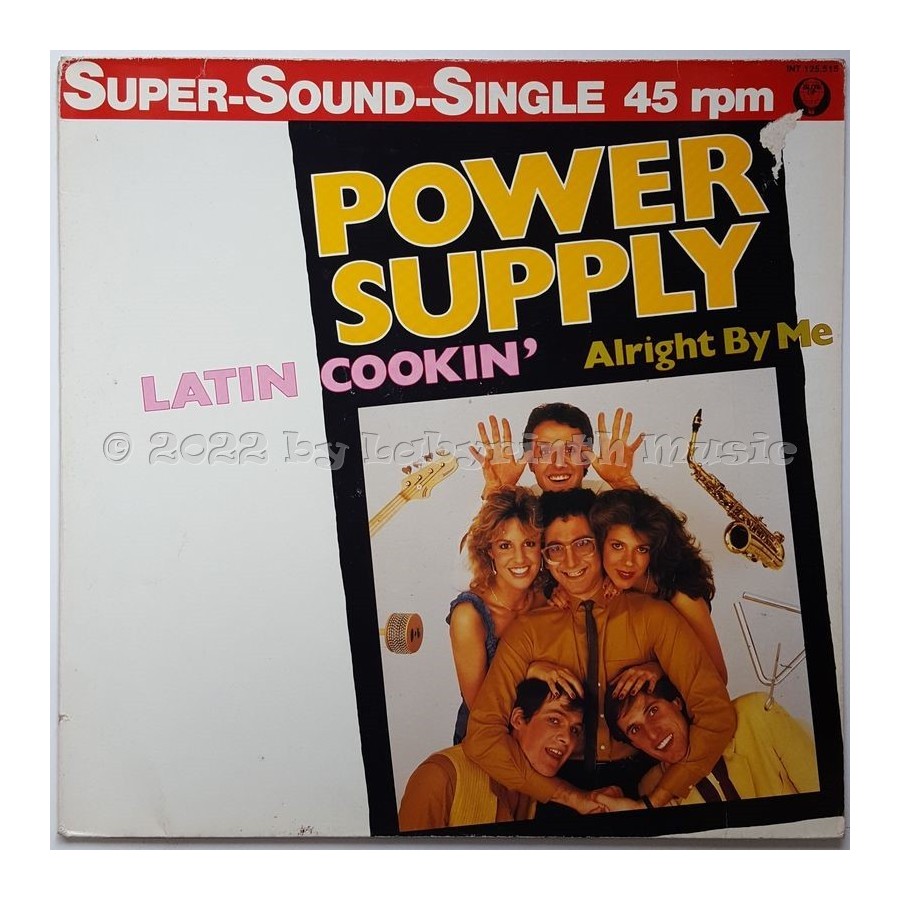 Power Supply - Latin Cookin • 12" Vinyl Maxi • EX - Labyrinth Music