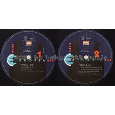 Prayers - Imagination • 12" Vinyl Maxi • NM - Labyrinth Music