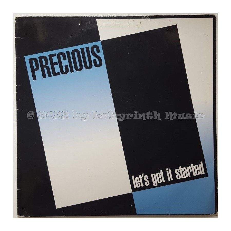 Precious - Let's Get It Started • 12" Vinyl Maxi - Labyrinth Music