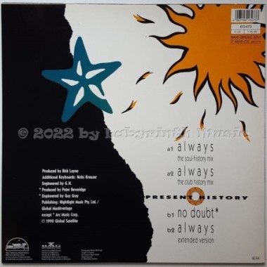 Present History - Always • 12" Vinyl Maxi • MINT - Labyrinth Music
