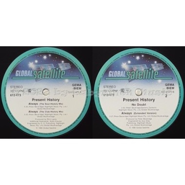 Present History - Always • 12" Vinyl Maxi • MINT - Labyrinth Music