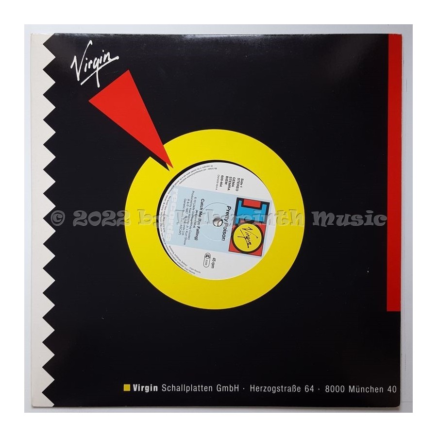 Pretty Poison - Catch Me (I'm Falling) • 12" Vinyl Maxi - Labyrinth Music