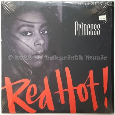 Princess - Red Hot! • 12" Vinyl Maxi • NM - Labyrinth Music