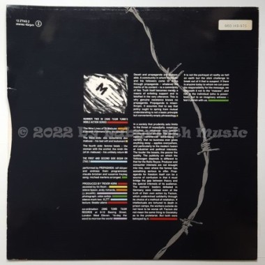 Propaganda - The Nine Lives Of Dr. Mabuse • 12" Vinyl Maxi • EX - Labyrinth Music