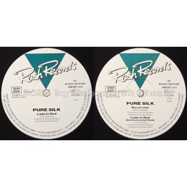 Pure Silk - Lady In Red • 12" Vinyl Maxi • MINT - Labyrinth Music